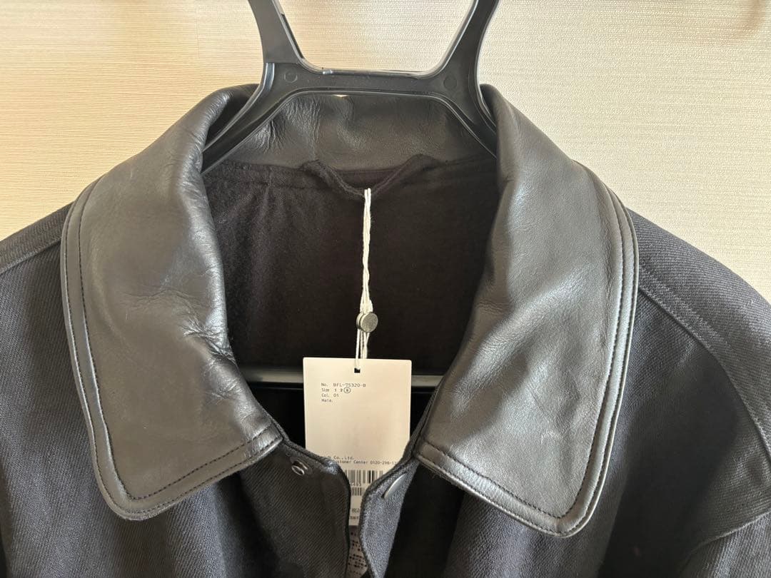 山*崎様 comoli デニムレザーワークジャケット　サイズ3 25AW 未使用