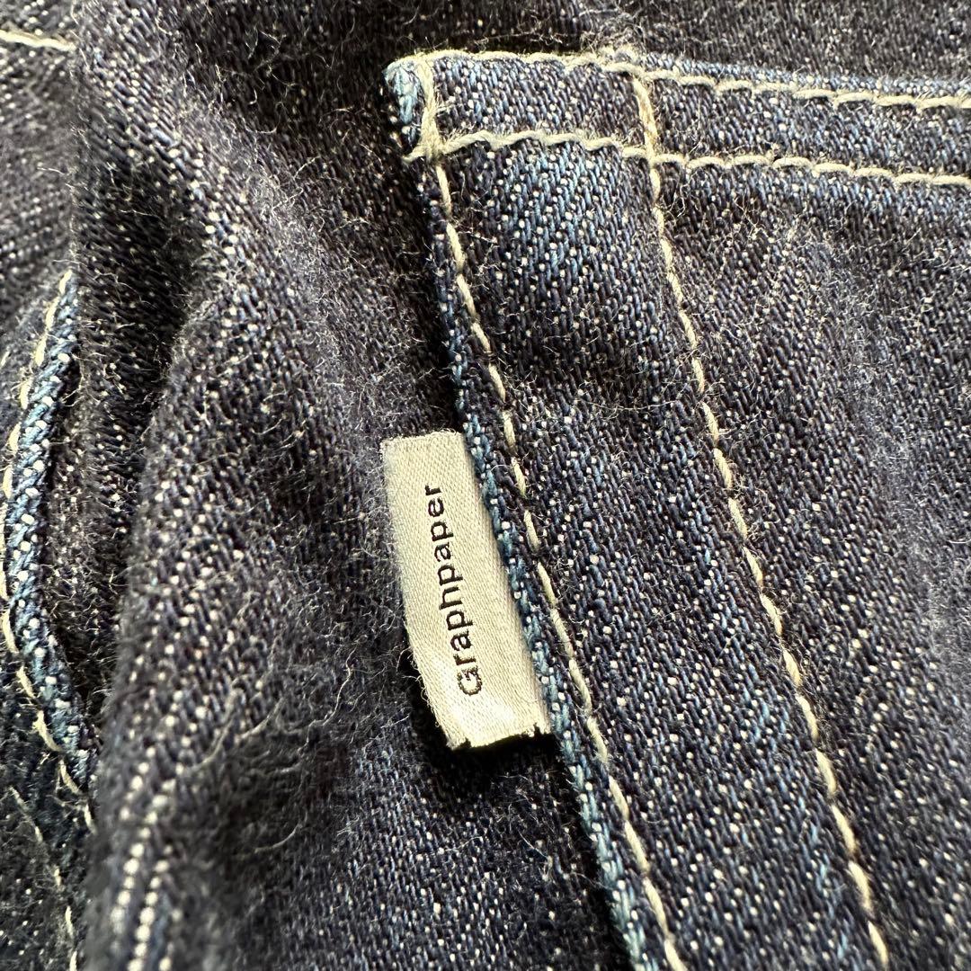 【Graphpaper】Selvage Denim Five Pocket 3