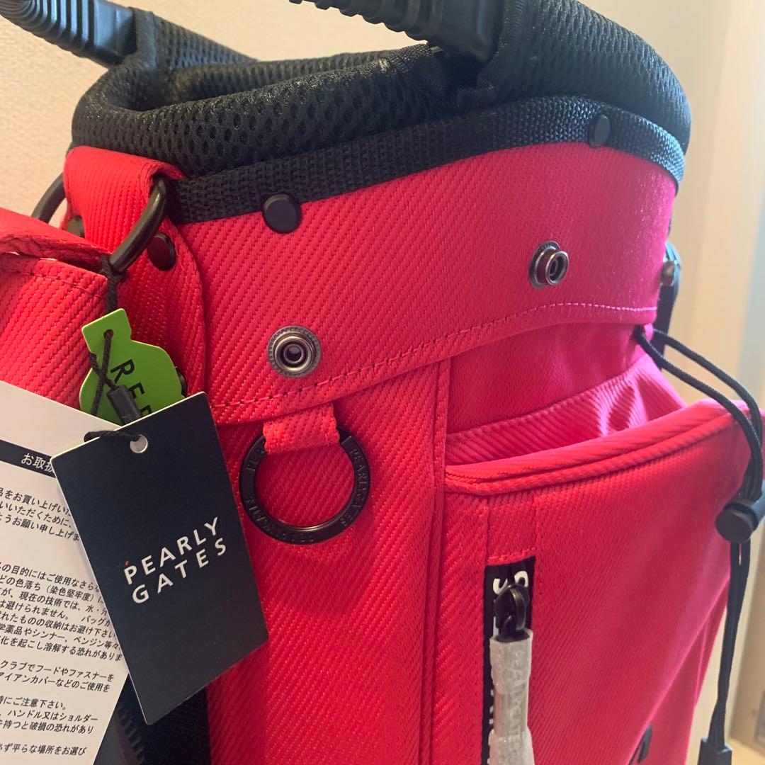 新品□68,200円【パーリーゲイツ】軽量スタンド式 キャディバッグ