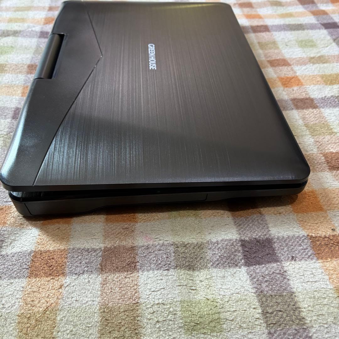 ポータブルブルーレイプレイヤー HOUSE GH-PBD11B-Bk