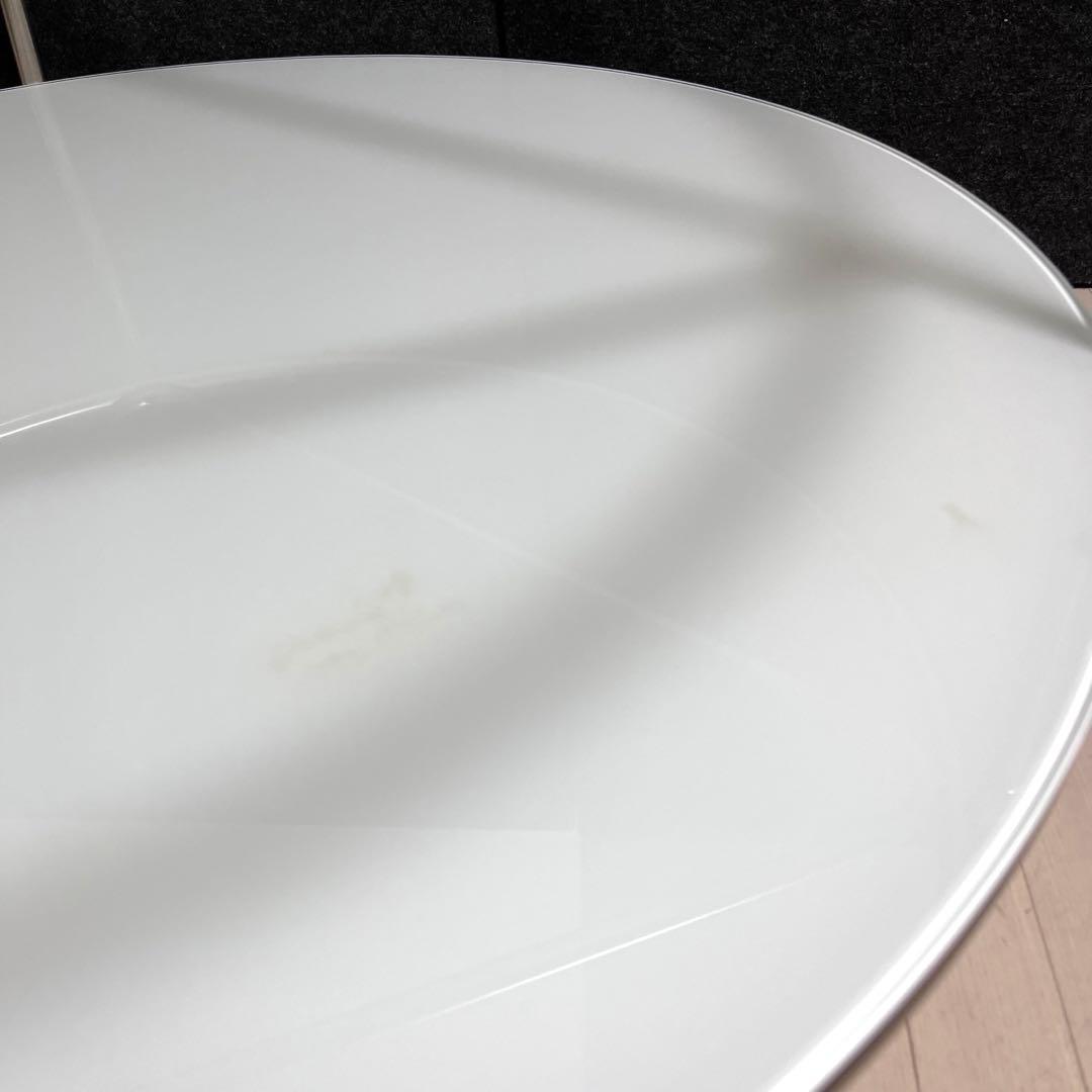 イケア STRIND ストリンド ガラステーブル 円形テーブル ローテーブル