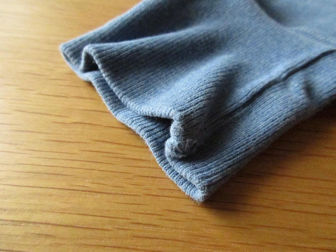 ★チャンピオン'90s【usa製】リバースウィーブL目有りブルーグレー