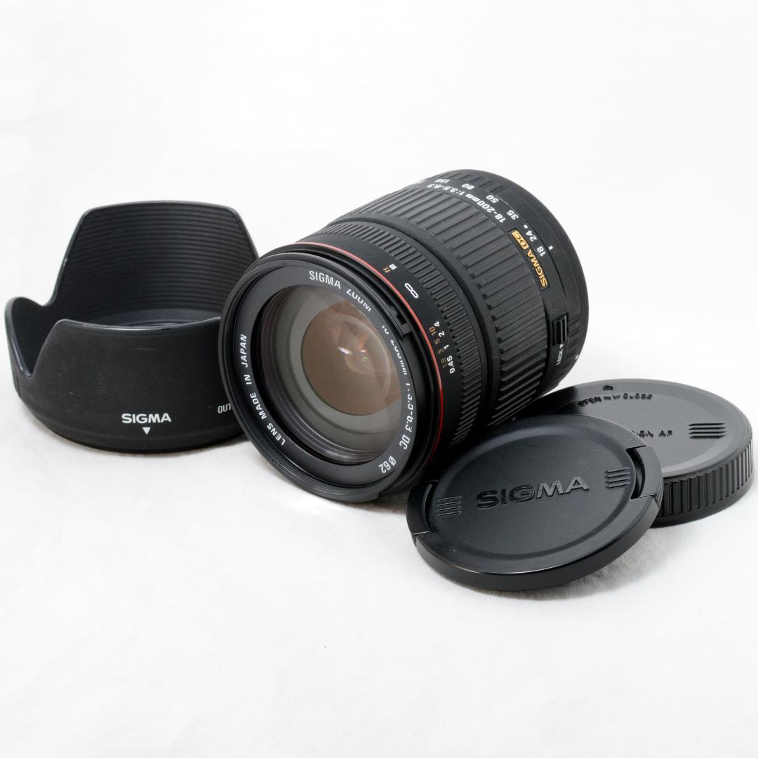 ⭐️良品⭐️SIGMA 18-200mm F3.5-6.3 DC キヤノン用