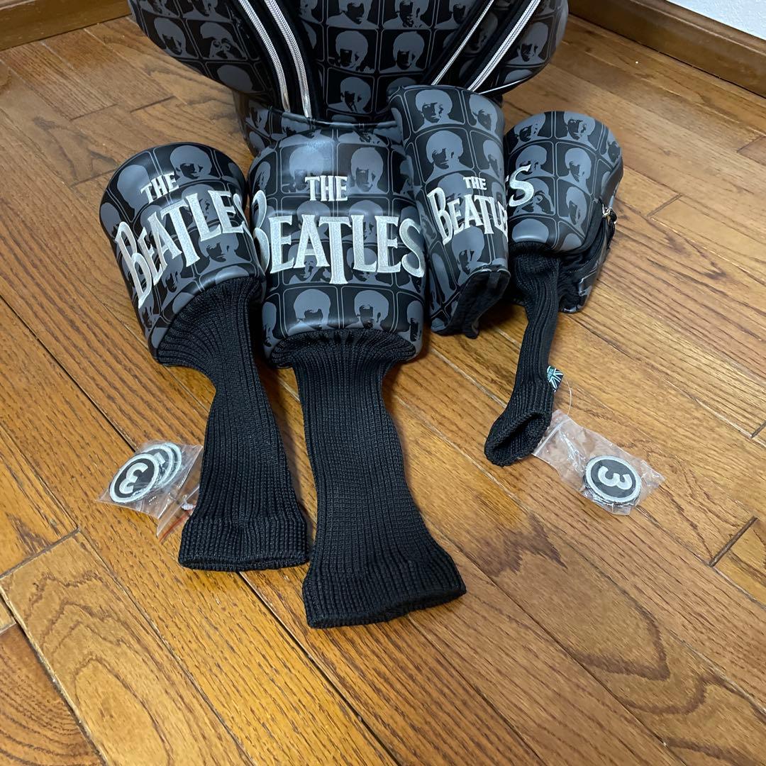 アドミラルビートルズゴルフバッグとクラブカバー