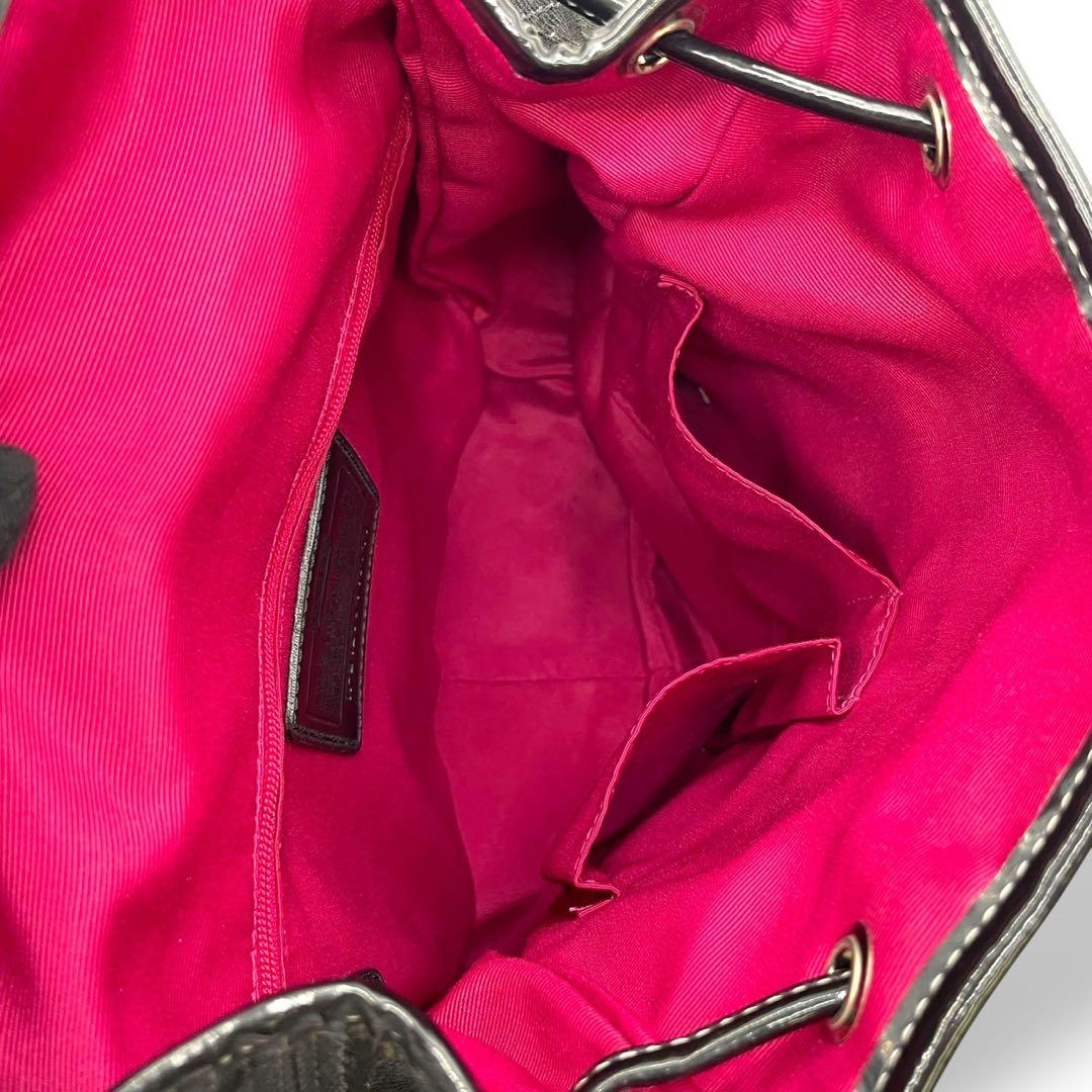 バッグ Coach Poppy Signature Backpack