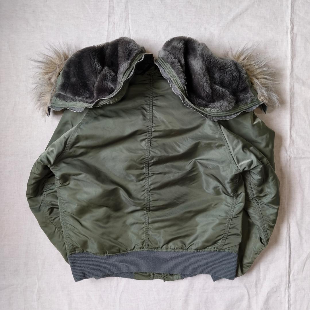 90s USA製 アルファ Alpha N-2B フライトジャケット S