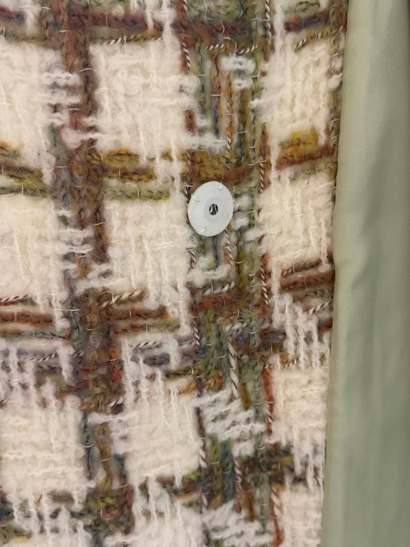 川口春奈さん着用】Lily Brown リリーブラウン ウールロングコート 白