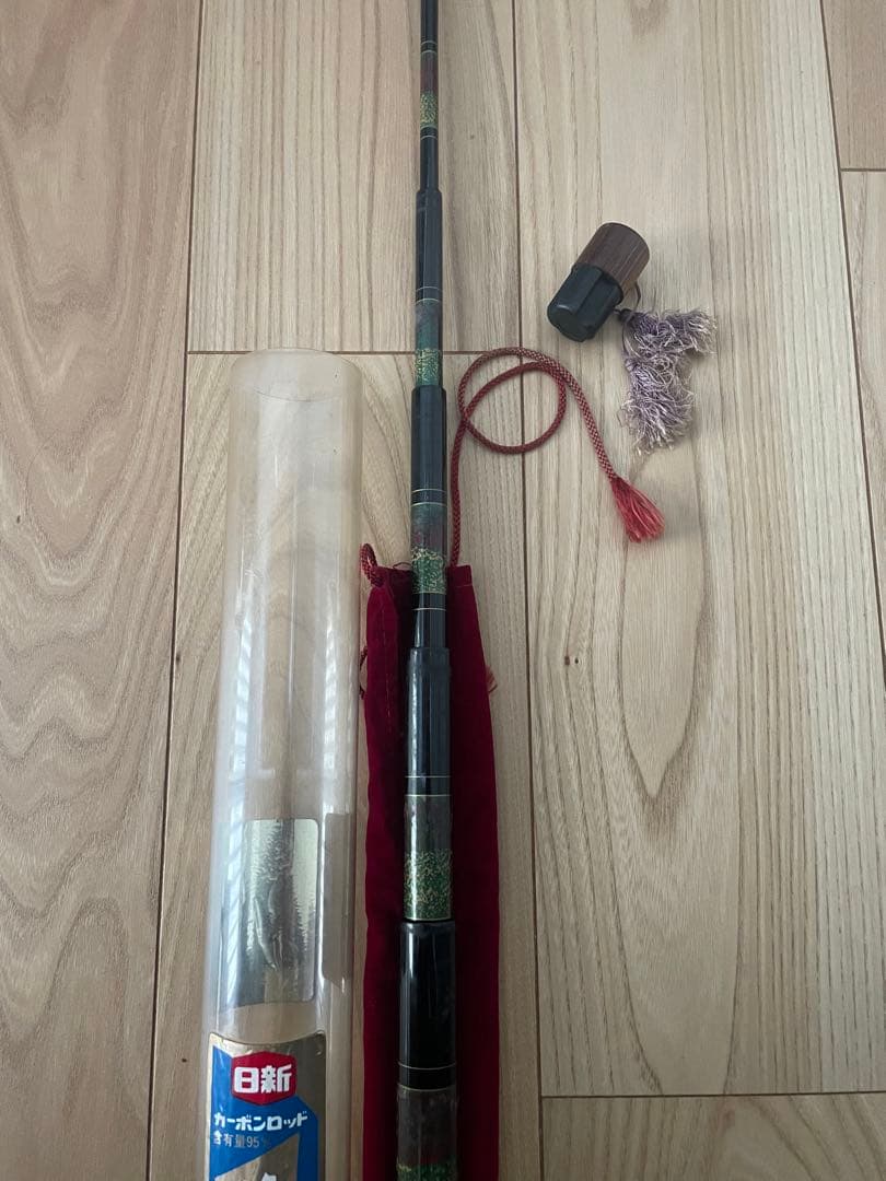 日新　精魂　振出鮎竿　中硬あゆ　7208