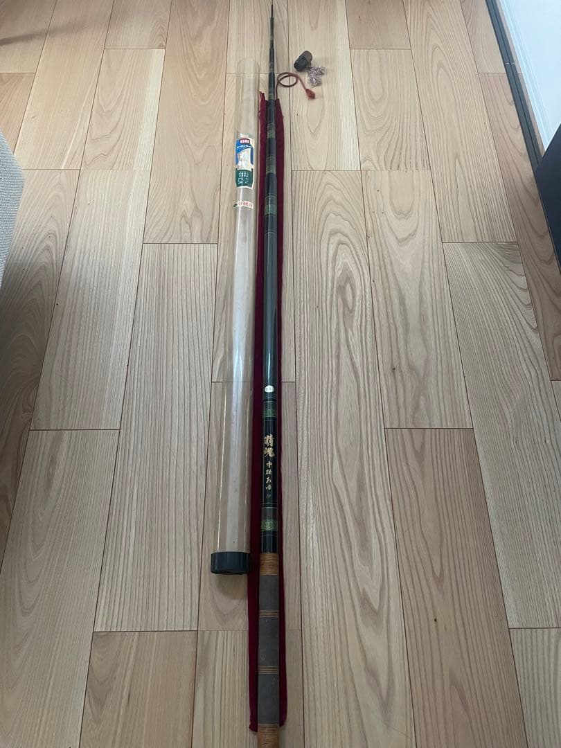 日新　精魂　振出鮎竿　中硬あゆ　7208