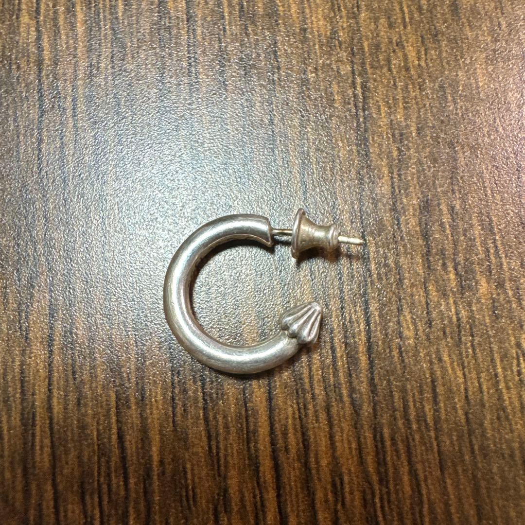 クロムハーツ CHプレーンフープピアス