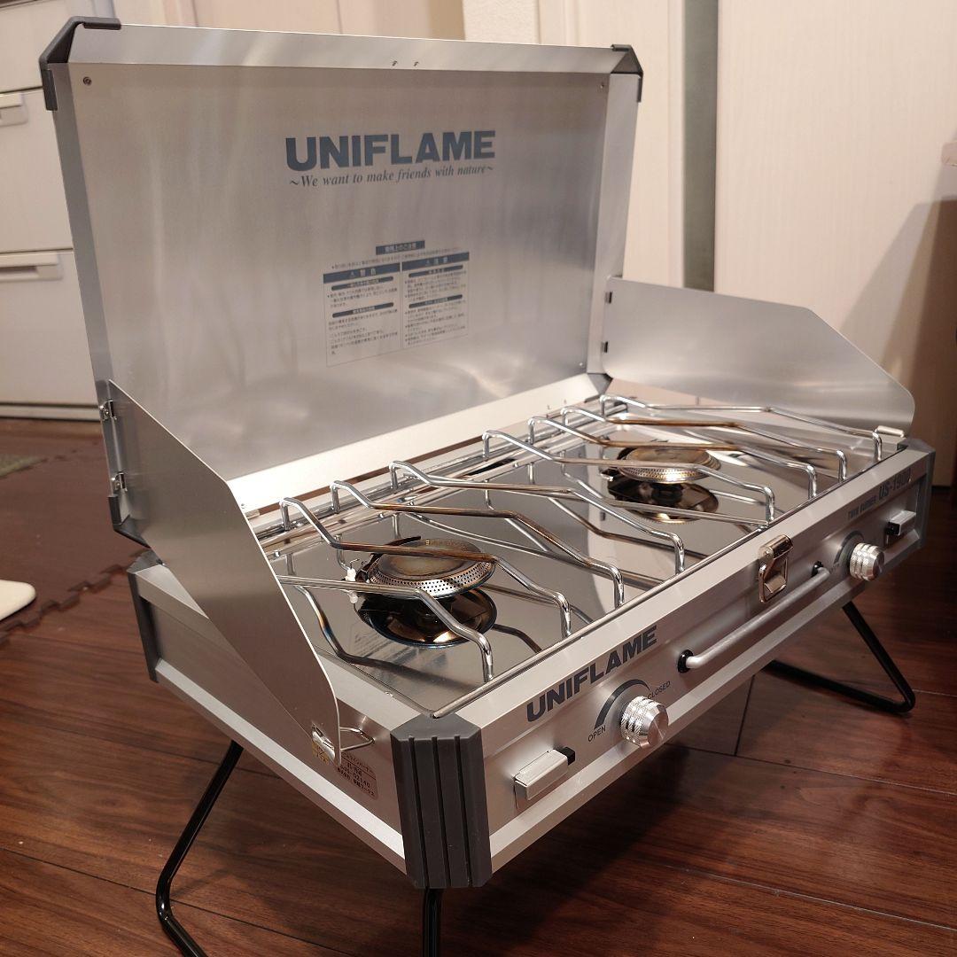 UNIFLAME ツーバーナーコンロ US-1900 専用収納袋付き