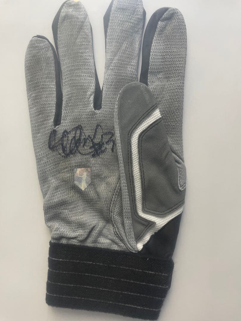 イチロー 2013年使用 バッティング　グローブ　直筆サイン入り　額付き