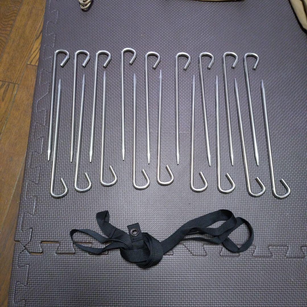 Soomloom二人用テントHAPI 2P テントとフロントパネルのセット