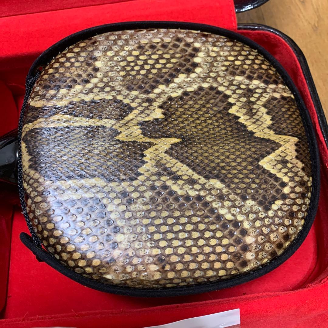 沖縄 三線 本蛇皮 強化張りハードケース付き