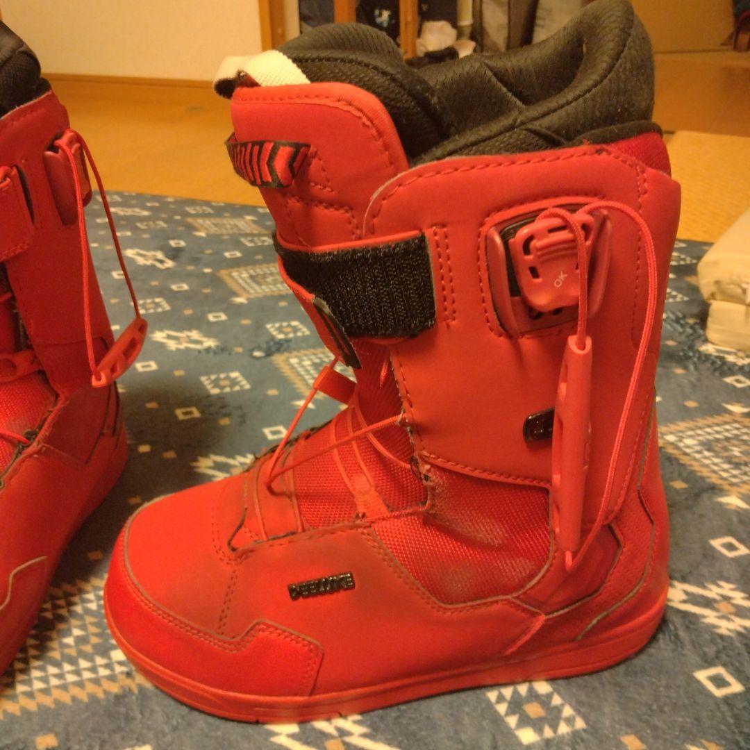 DEELUXE ディーラックス　ID 25.5 レッド 中古