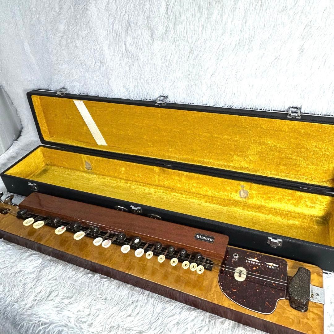 【希少】kimura 大正琴 バス 木村流 narden ナルダン 低音