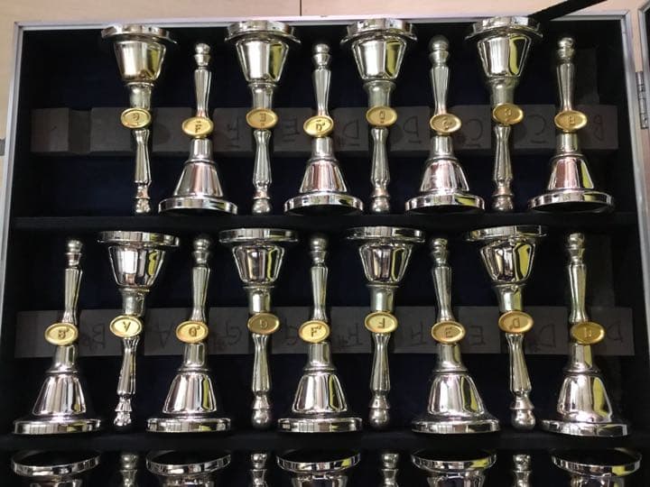 ゼンオン　ミュージックベル　　26音　専用ハードケースつき