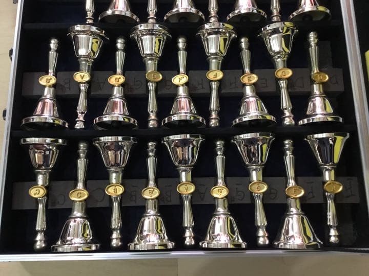 ゼンオン　ミュージックベル　　26音　専用ハードケースつき