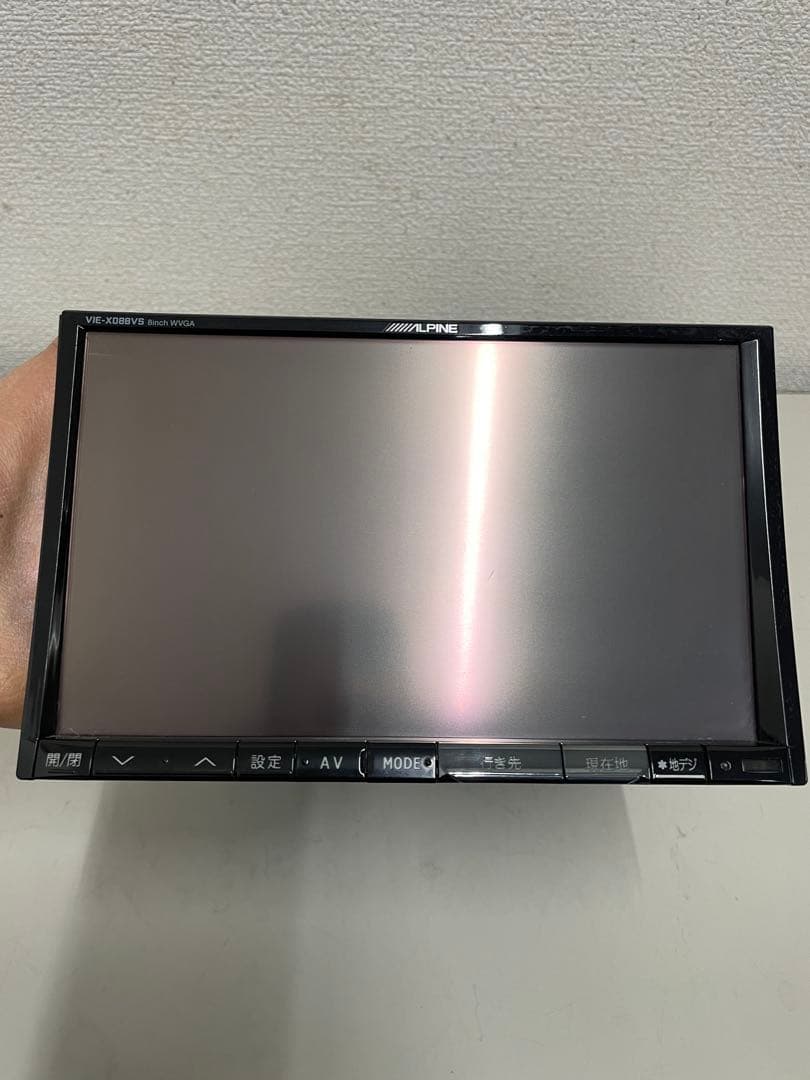 アルパイン◇VIE-X088VS◇フルセグ/CD/DVD/BT/SD
