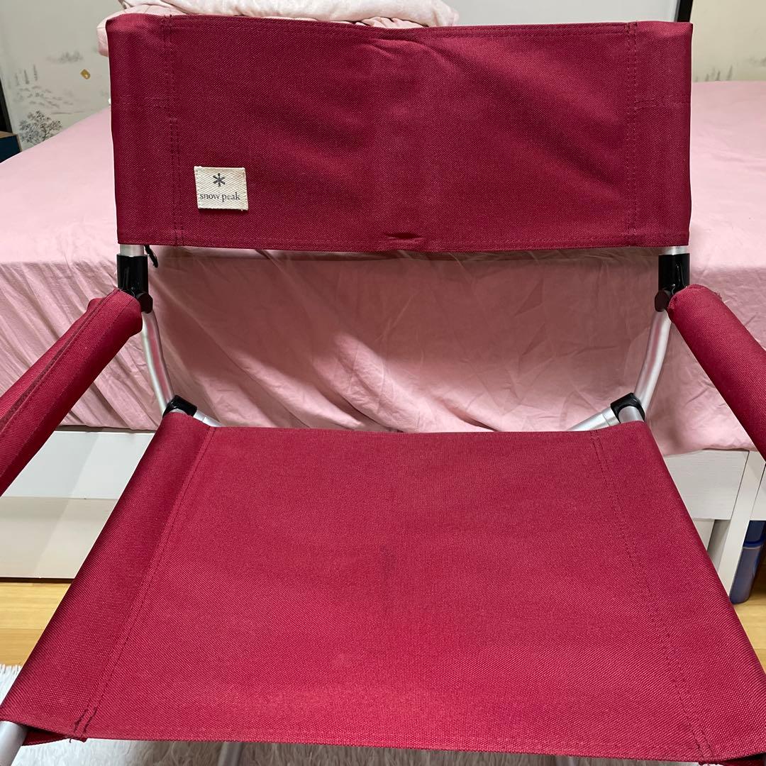 スノーピーク FDチェアワイド RD LV-077RD  peak