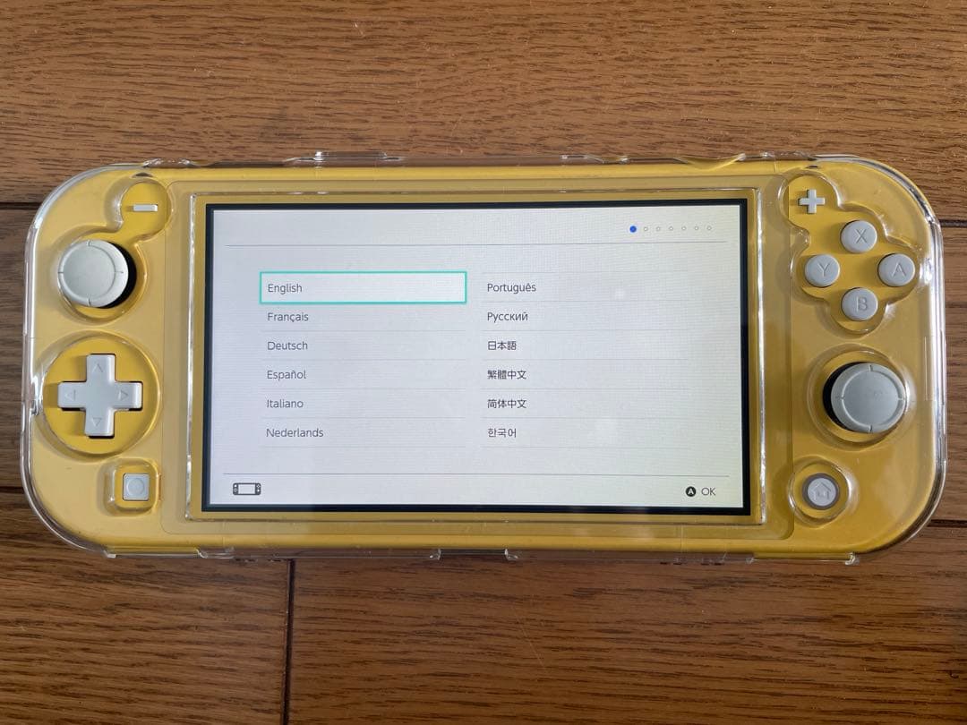 Nintendo Switch Lite イエロー 充電器付き - メルカリ