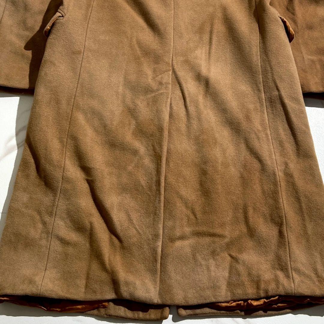 FENDI フェンディ チェスターコート キャメル ヴィンテージ ロング丈 48