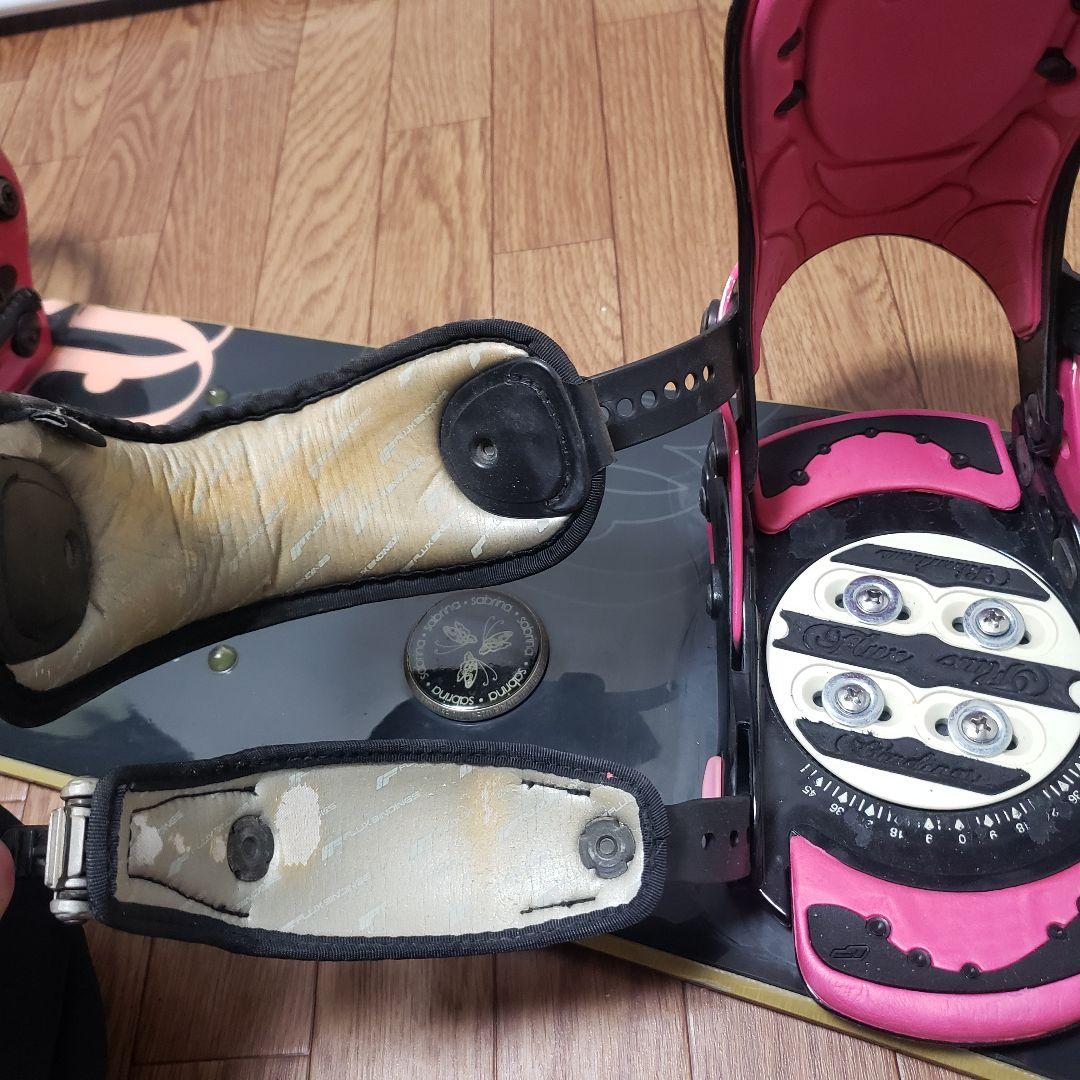 SABRINA FLUX 145cm ラントリ スノーボードセット