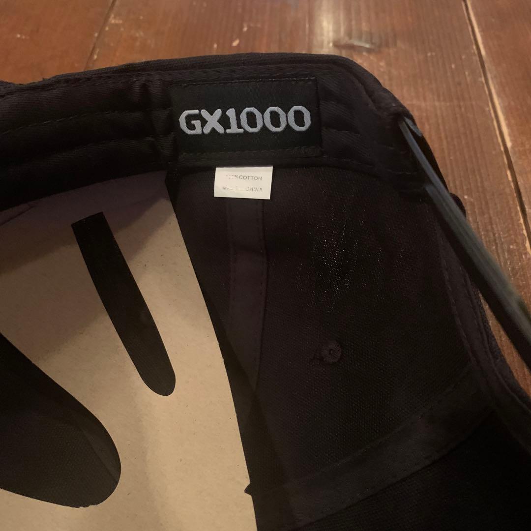 新品新作GX1000 SF刺繍キャップ 黒 サンフランシスコ　スケートボード