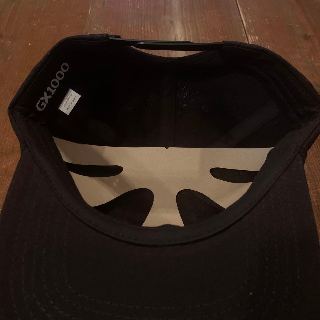 新品新作GX1000 SF刺繍キャップ 黒 サンフランシスコ　スケートボード