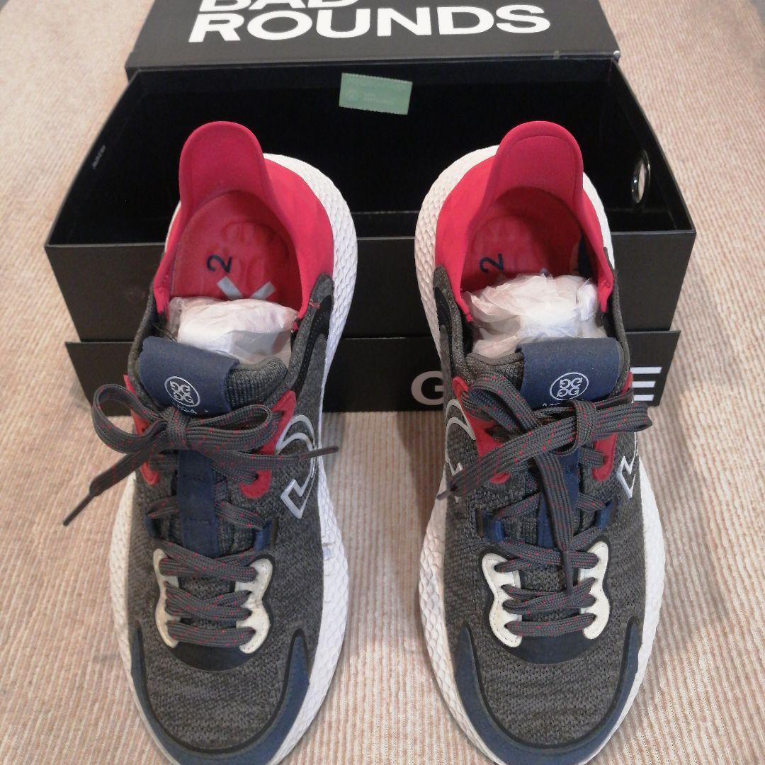 G/FORE MG4 ゴルフシューズ ネイビー/レッド　25.5〜26センチ