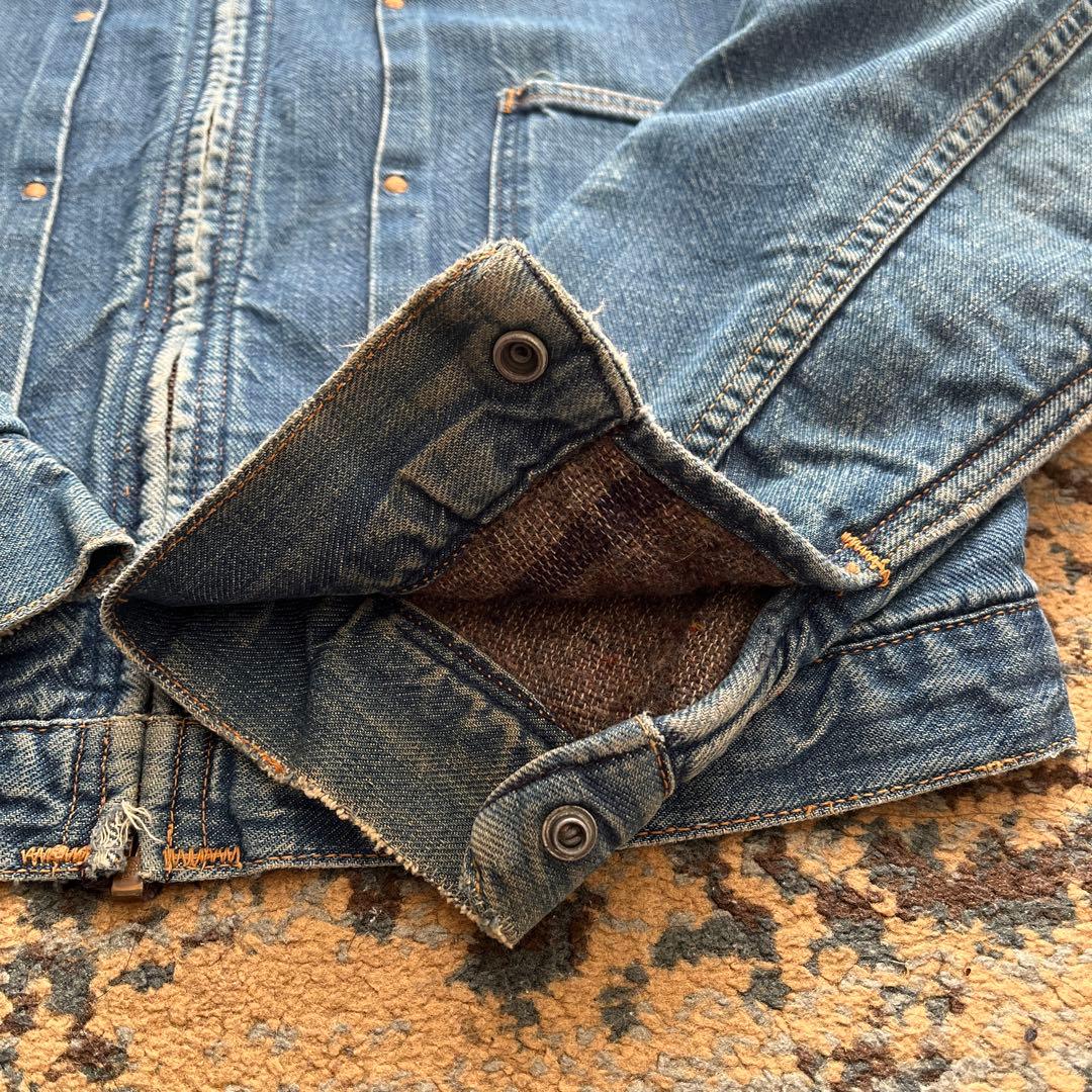 60s モンゴメリーワード 101 デニムジャケット 2nd 検 50s 40s