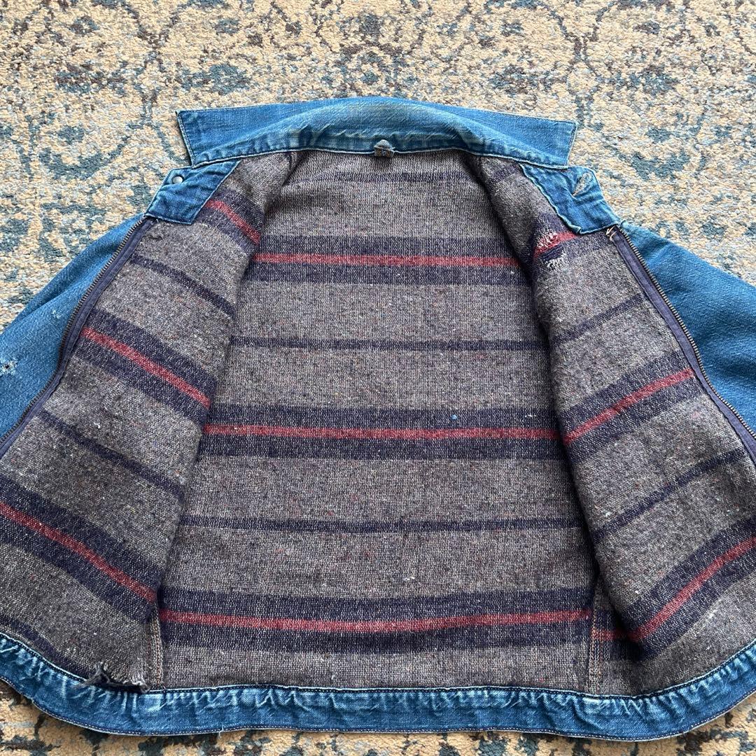 60s モンゴメリーワード 101 デニムジャケット 2nd 検 50s 40s