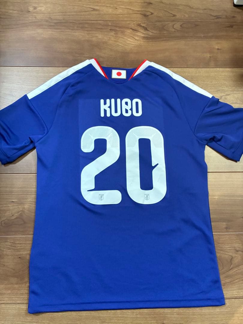 サッカー日本代表　ユニフォーム　20番　久保選手　2025年
