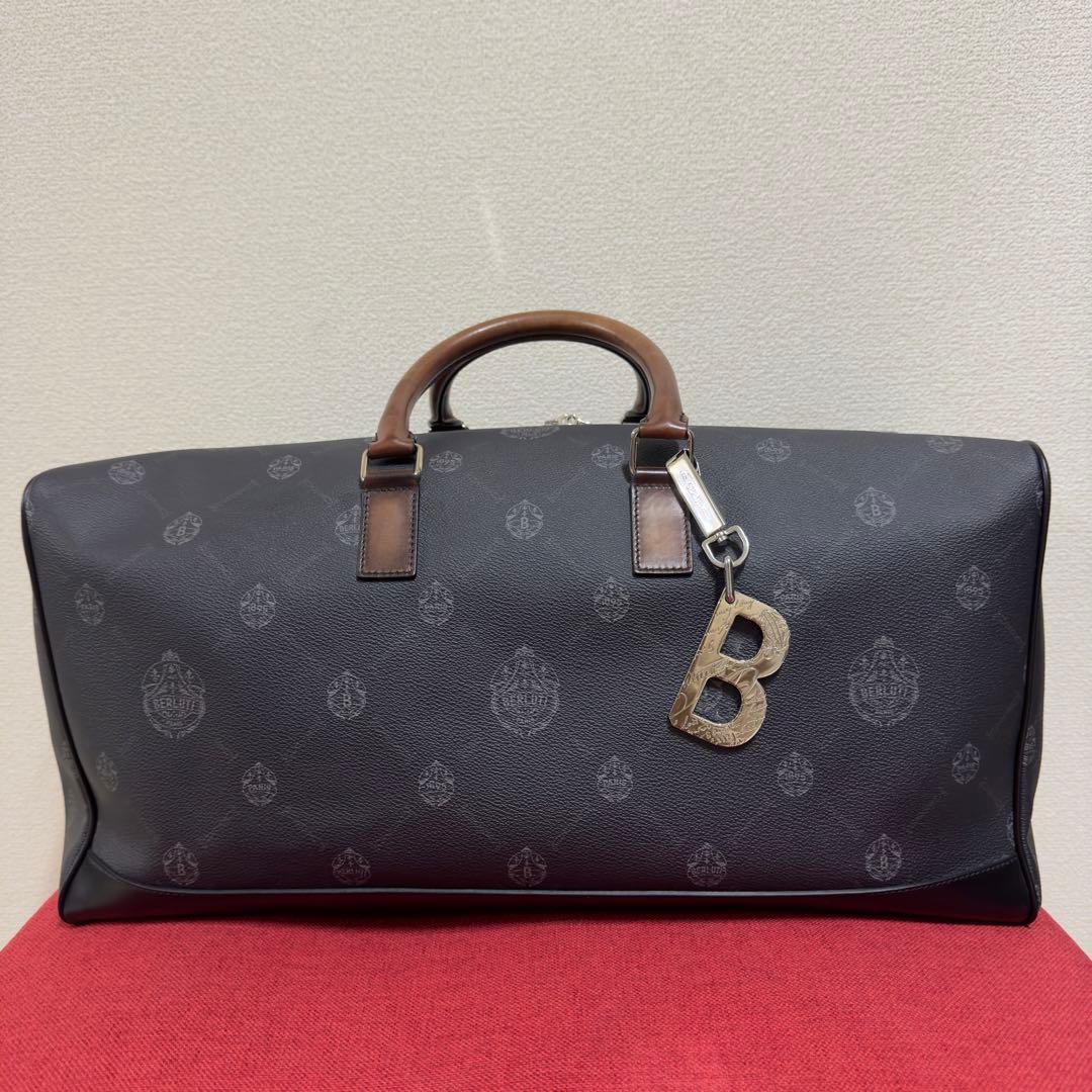 限定 定価36.7万円 ベルルッティ シグネチャーキャンバスレザーボディ