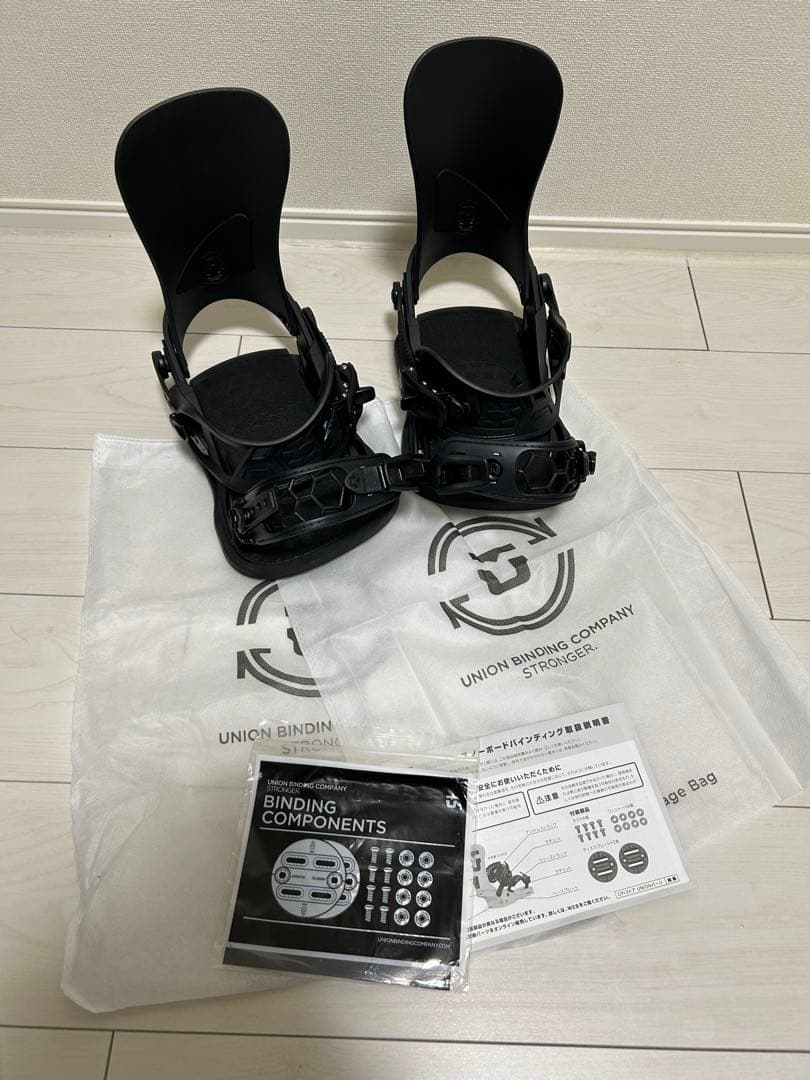 UNION STRATA ユニオン ビンディング ブラック 22-23 Sサイズ