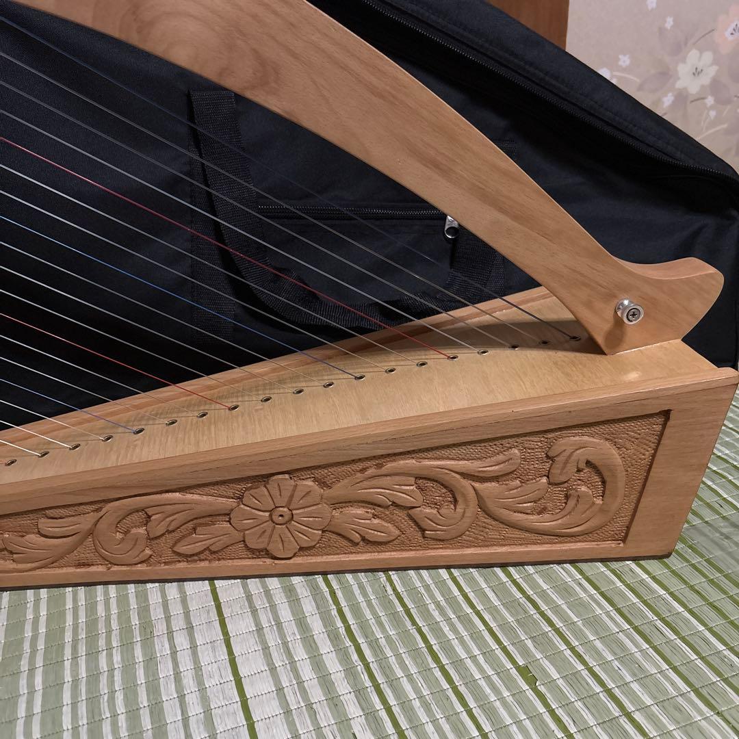 OTOTSUBU 20弦 ハープ ケース付 楽器　竪琴　オトツブ　おとつぶ