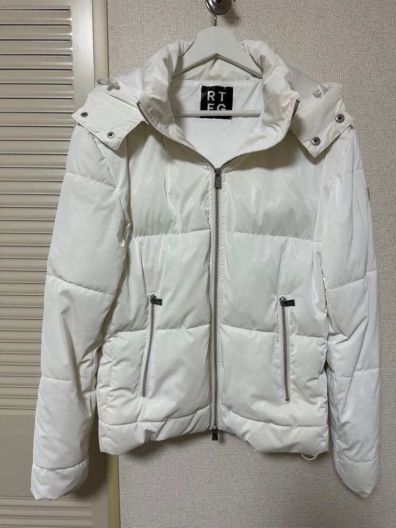 超レア アダムスジャグラー RTEG 白ブルゾン ダウンジャケット 完売品