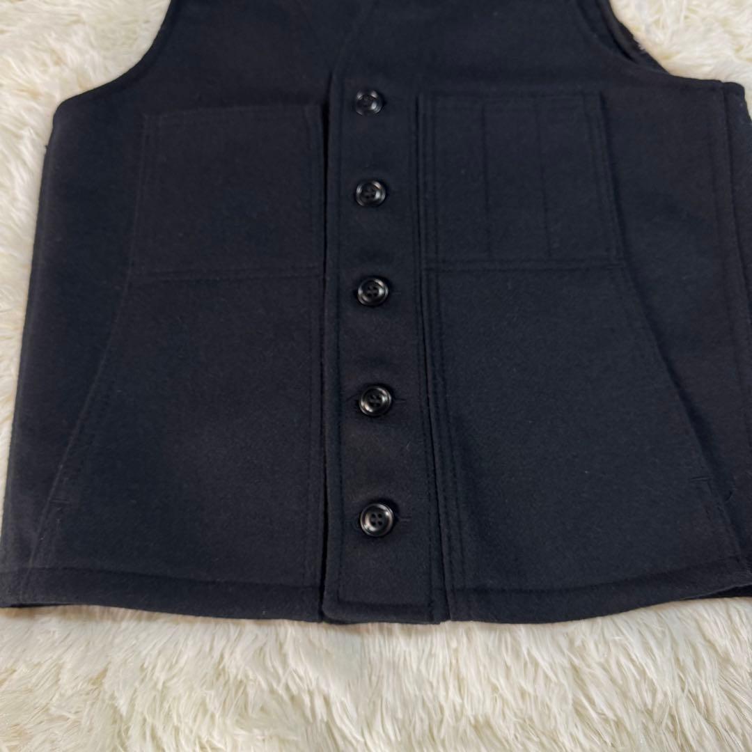 フィルソン ウールベスト アメリカ製 ダークネイビー マッキーノ XS USA
