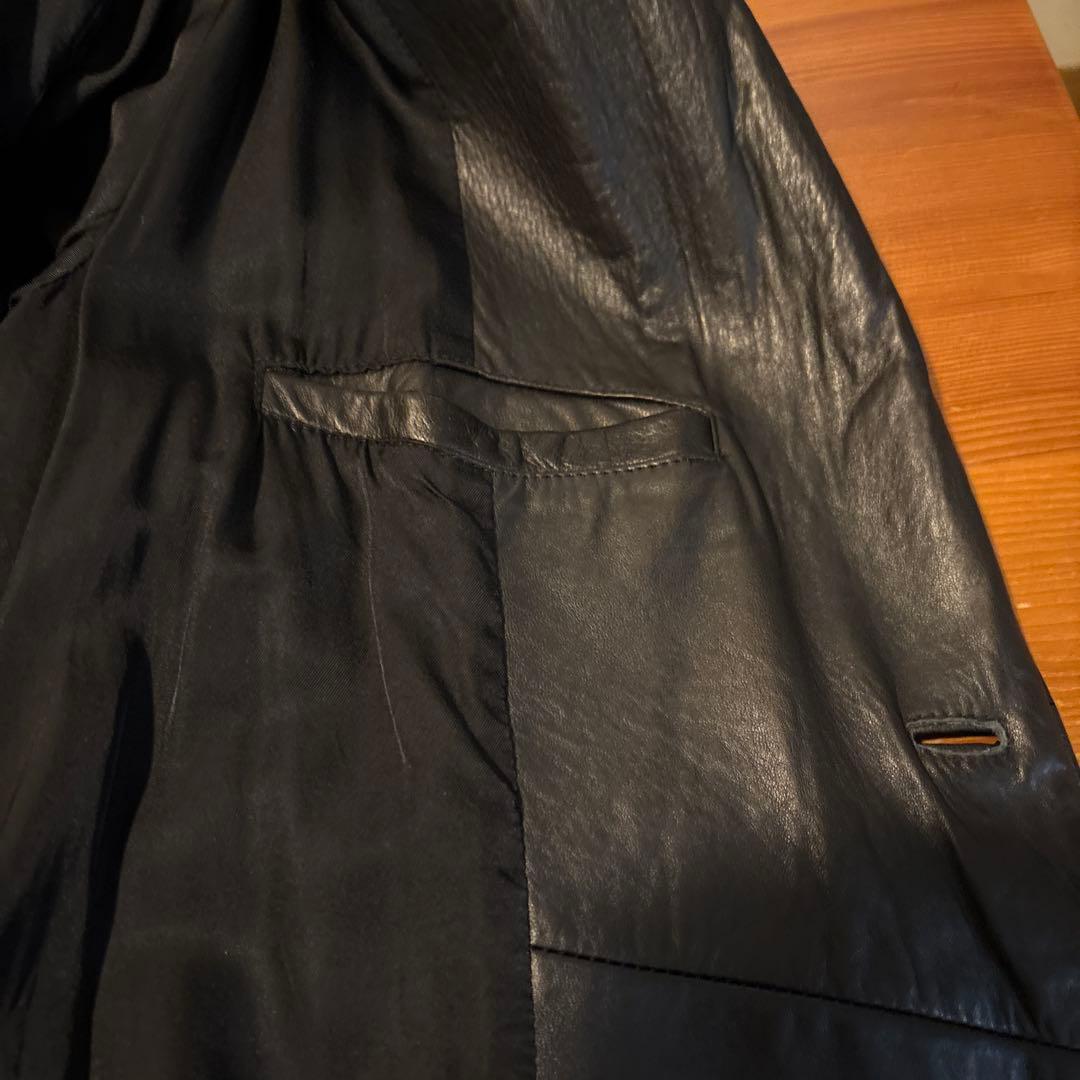 80s Y's for men WORKSHOP レディースレザーコート - メルカリ