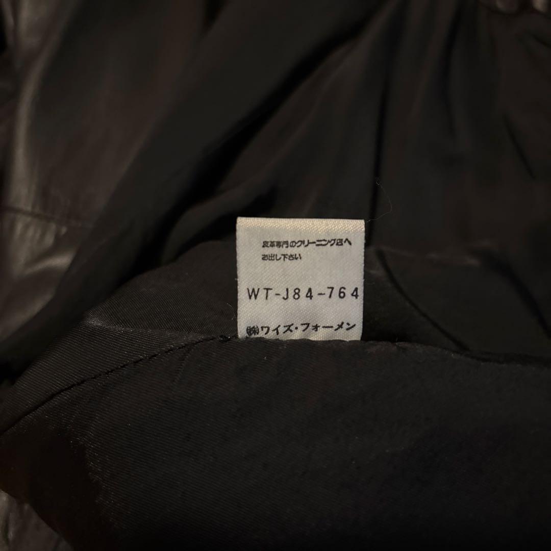 80s Y's for men WORKSHOP レディースレザーコート - メルカリ