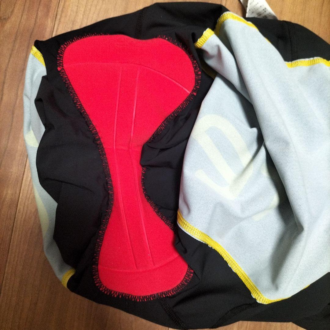 新品 メンズM レリック RERIC トライアスロン レース スーツ 黒黄