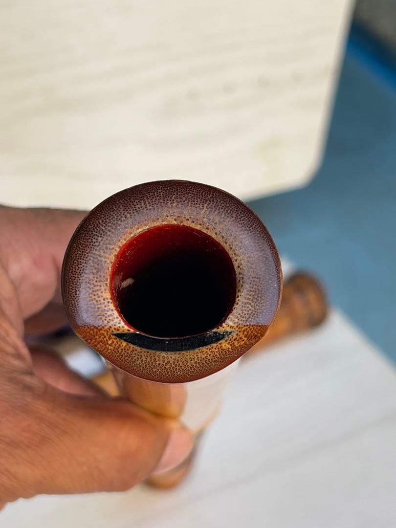 裕*様 尺八本体 竹製 二本セット 専用ケース付き真山