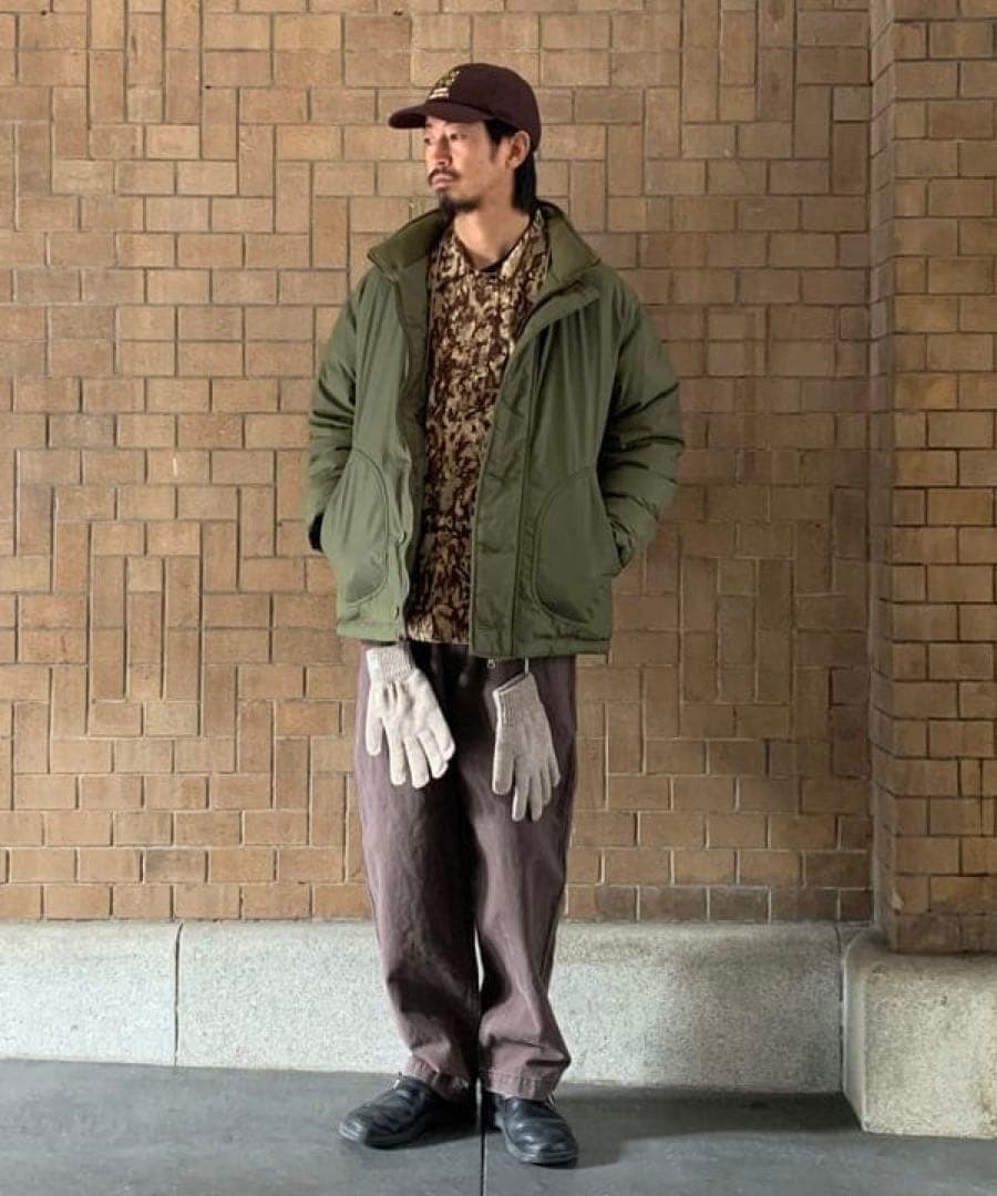 Pilgrimピルグリム ダウンジャケット オリーブカーキ ユニクロGUビームス