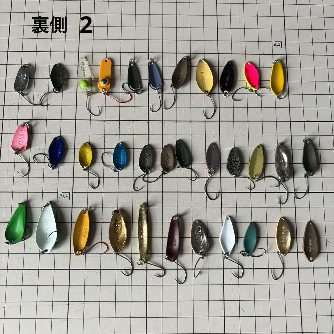 エリアトラウト スプーン 約100個 ウォーターランドワレット付き