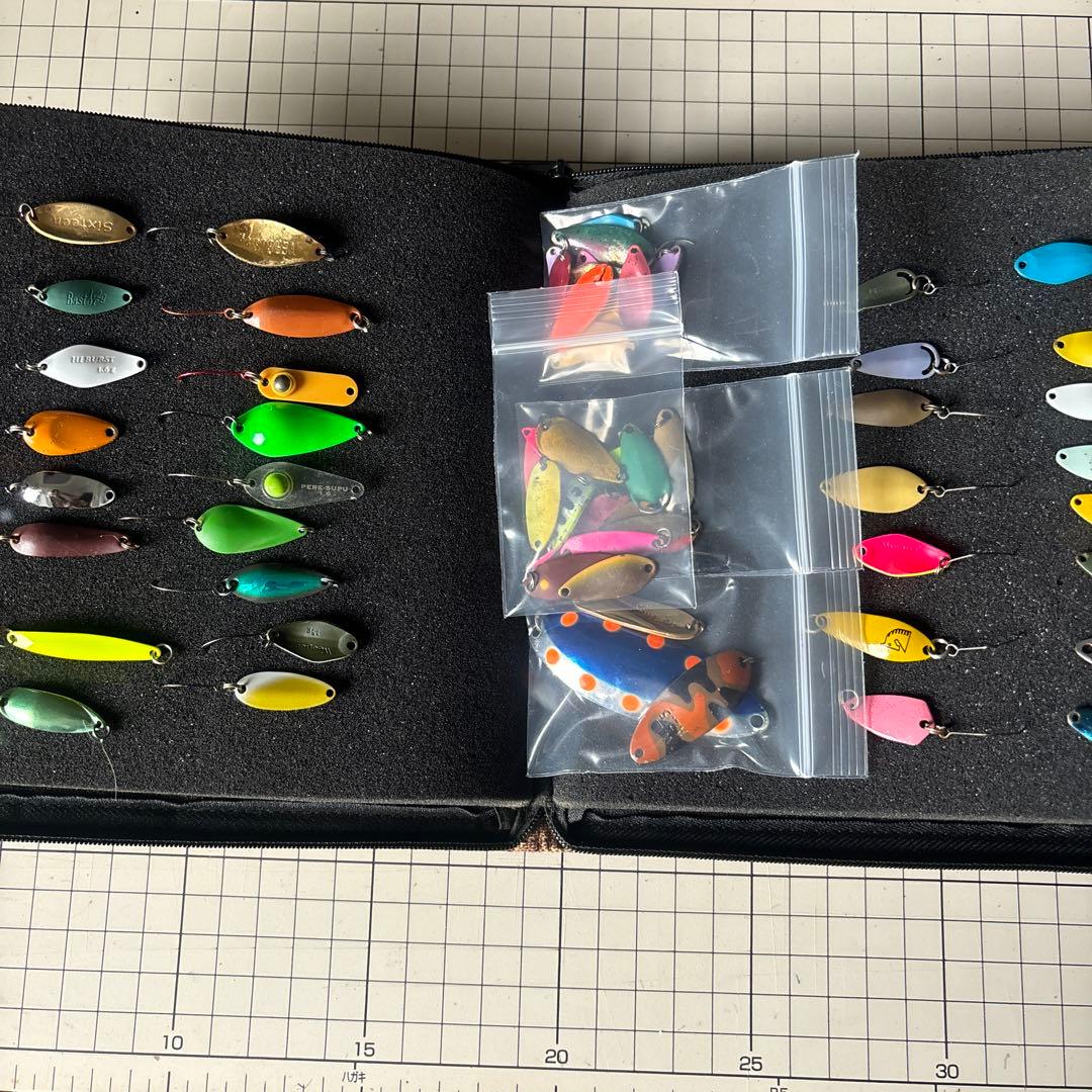 エリアトラウト スプーン 約100個 ウォーターランドワレット付き