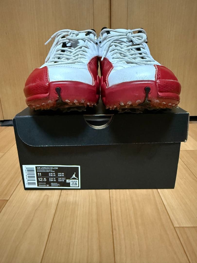 NIKE エア ジョーダン 12 LOW 29cm ゴルフシューズ