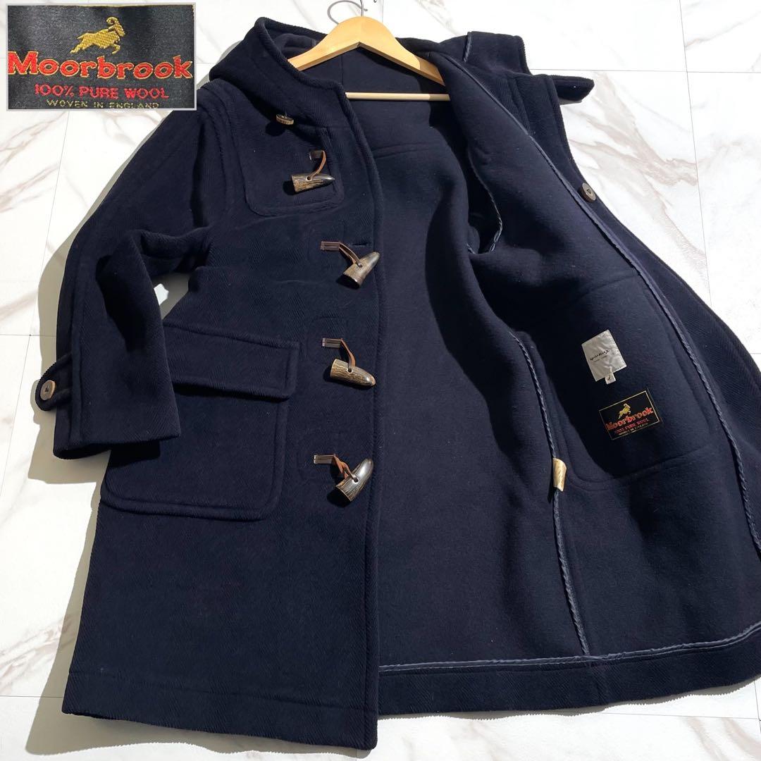 3584【英国製・ムーアブルック】モンゴメリー ヘリンボーン ダッフル