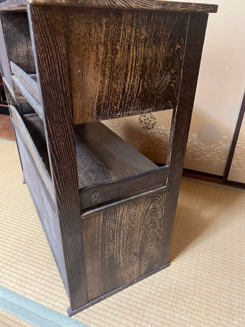 アンティーク家具 古民具 骨董 サイドボード 食器棚 収納棚 飾り棚 江戸