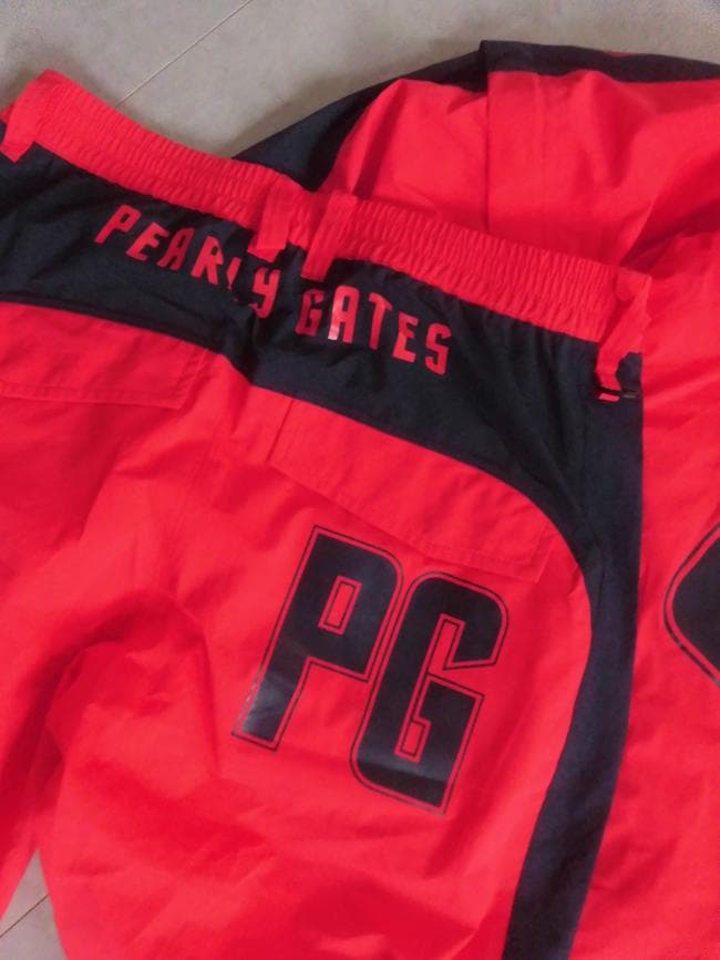 美品 PEARLY GATES パーリーゲイツ レインスーツ 上下セット 女性用