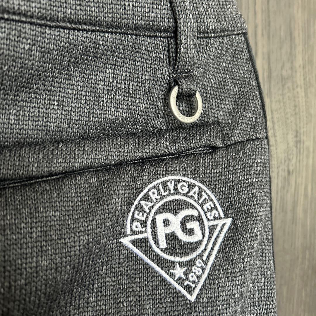 一度着用 パーリーゲイツ 裏起毛 ニットスカート サイズ０